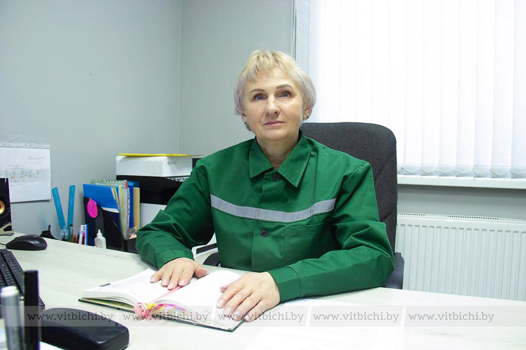 Начальник бройлерного цеха № 4 ОАО «Витебская бройлерная птицефабрика» Людмила Бурдынская.